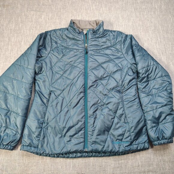 Exofficio Jacket Womens Large Storm Logic Travel Primaloft Insulated - Picture 1 of 14
